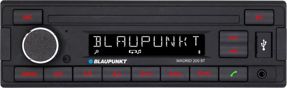 BLAUPUNKT Madrid 200 BT - USB/BT/AUX — afbeelding 1