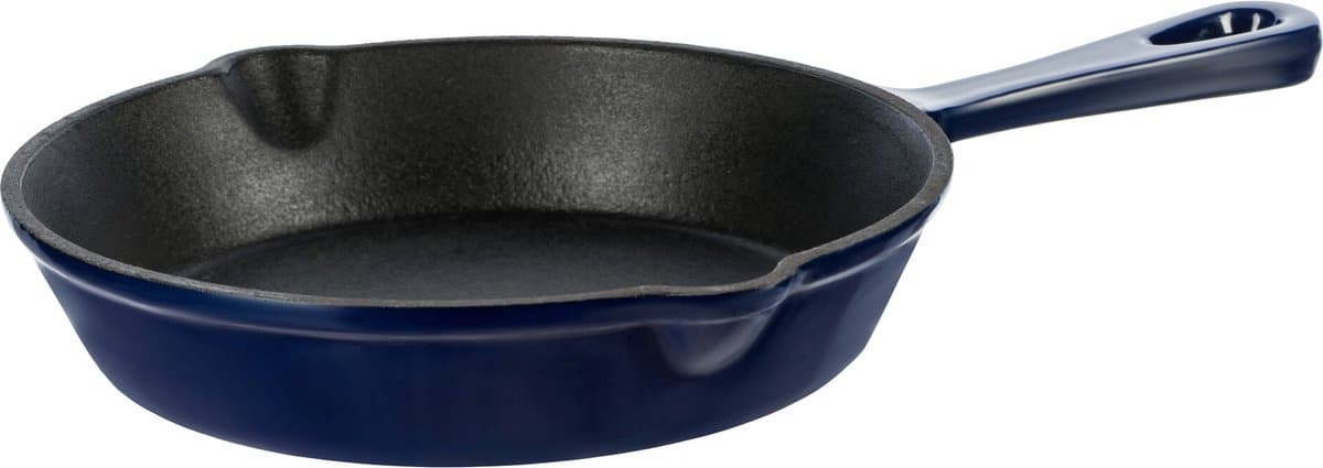 Grand Feu - Geëmailleerde gietijzeren pan - 15,5 cm - blauw — afbeelding 1