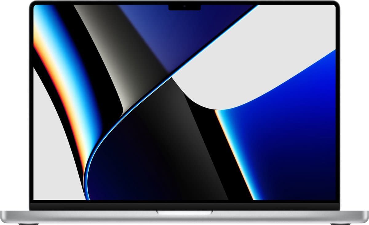 MacBook Pro, 16.2" Liquid Retina, 3456x2234, 10-core Apple M1 Pro chip, 512GB SSD, 16GB, 16-core GPU, 3x Thunderbolt 4, HDMI, 802.11ax, Bluetooth 5.0, Force Touch, macOS — afbeelding 1