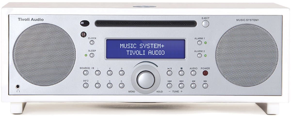 Tivoli Audio - Music System + - Alles-in-een-Hifi-systeem - Wit/Zilver — afbeelding 1