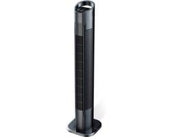 A-Flow Torenventilator Essential - LET OP: 2EKANSARTIKEL - Ventilator met afstandsbediening - Kolomventilator - Ventilator Toren - 3 Snelheden - 3 Windmodi - Zelfdraaiend - Timer