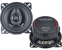 Ground Zero GZFF 4.0 - Autospeakers - 10 cm - 2-Weg Coaxiale Auto Speaker - 100W