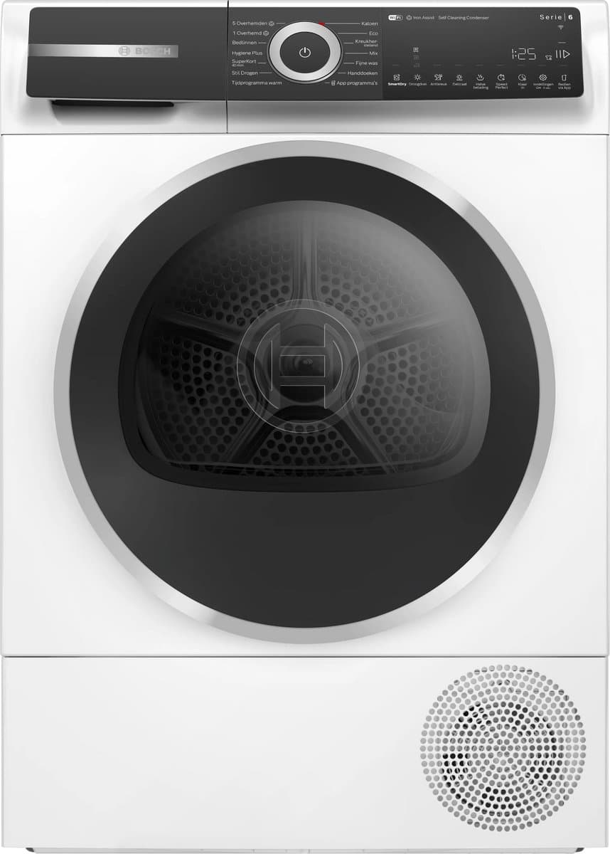 Bosch WQH246CLNL Serie 6 - Wasdroger - Warmtepompdroger - Zelfreinigende condensor - Blijvend energiezuinig - Zeer stil- 9 kg - Droogt zoals jij wilt met Auto Dry - Home Connect — afbeelding 1