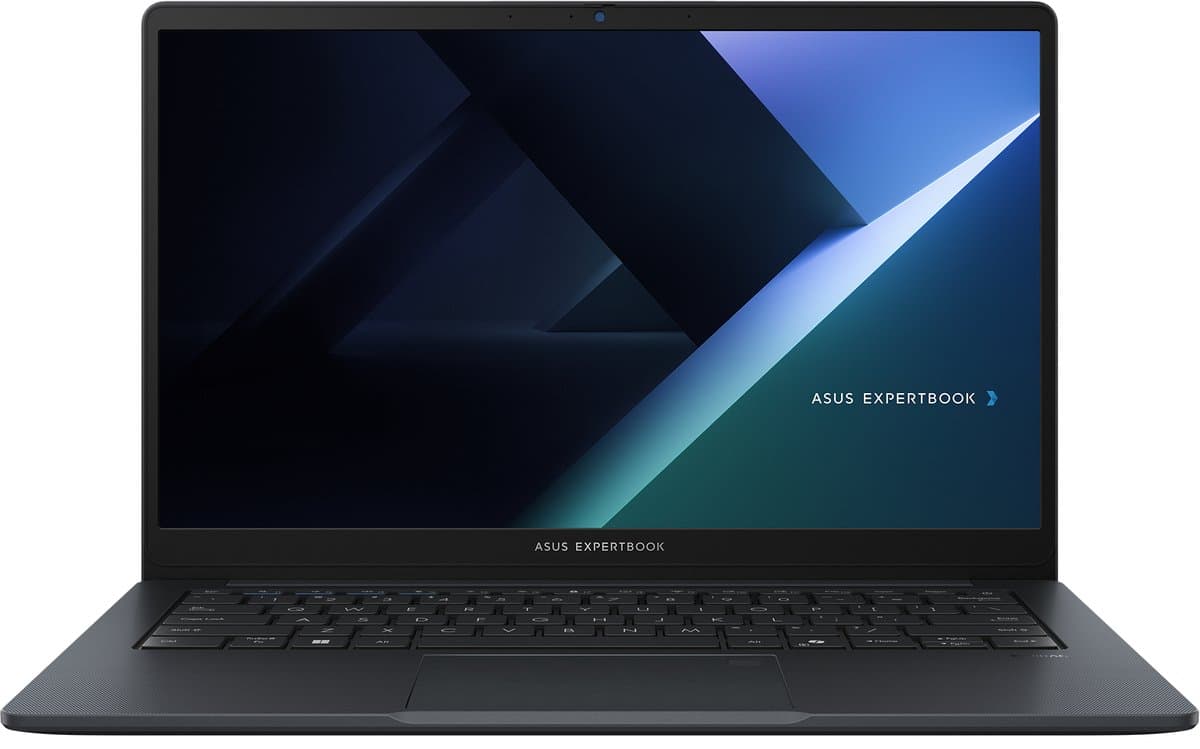 ASUS ExpertBook B1 B1403CVA-S63755X Intel® Core™ i7 i7-13620H Laptop 35,6 cm (14") Full HD 32 GB DDR5-SDRAM 1 TB SSD Wi-Fi 6E (802.11ax) Windows 11 Pro US International Zwart, Grijs — afbeelding 1