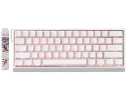 MADLIONS MAD 60 HE RGB - Gaming Keyboard (Toetsenbord) - 60% - 8KHz - 0.04mm Rapid Trigger - Magnetisch - RGB - PBT - 61 Toetsen - Side-Printed - Wit