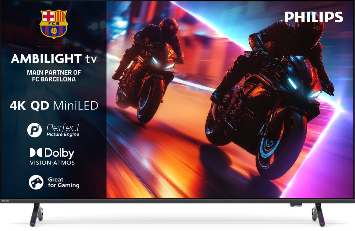 Philips 75MLED910/12 - 75 inch - 4K QD-MiniLED - 2025 - Smart TV — afbeelding 1