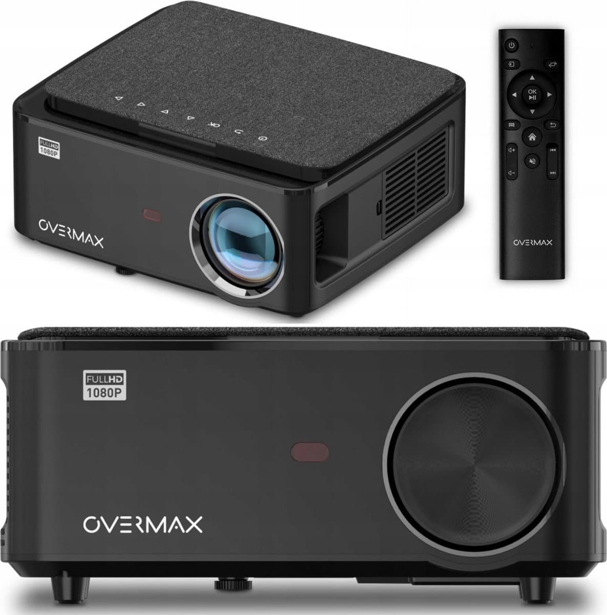 Overmax Multipic 5.1 - Beamer - Wi-Fi connectie - Tot 50 000 uur levensduur vsn de lamp - HDMI-kabel in de set — afbeelding 1