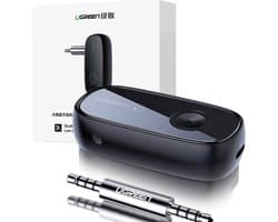 Ugreen - Bluetooth - 5.0 audio-ontvanger AUX aptX, aptX LL mini-jack voor hoofdtelefoon zwart - (70304)