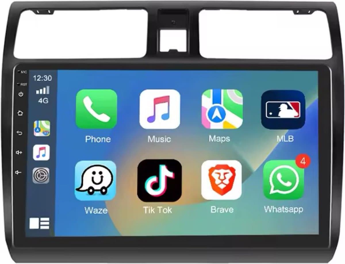 CarPlay geschikt voor Suzuki Swift 2005-2010 Android navigatie en multimediasysteem 2GB RAM 64GB ROM — afbeelding 1