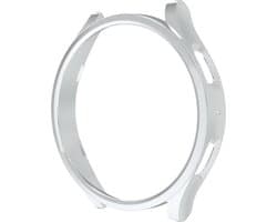 DrPhone AC7 - PC Bumper Case - Bescherm Cover - Geschikt voor Samsung Watch 4 Classic 46mm Flexibel – Zilver