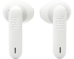 JBL Wave Flex 2 - Noise Cancelling Oordopjes - Oortjes Draadloos - Bluetooth - Open-fit In-ear - 40 uur speeltijd - IP54 - Wit