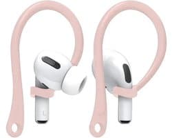 Earhooks Geschikt Voor Apple AirPods en Apple AirPods Pro 3 I Oorhaken I Veilige Pasvorm I Siliconen Eartips I Ergonomisch en Anti-Lost Ontwerp I Set van 2 I Roze
