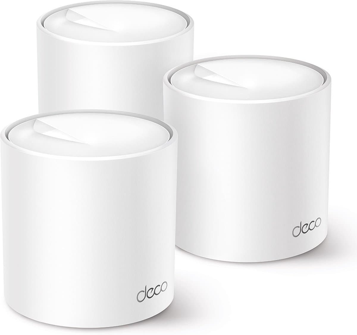 TP-Link Deco X50 (3-pack) Dual-band (2.4 GHz / 5 GHz) Wi-Fi 6 (802.11ax) Wit Intern — afbeelding 1