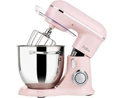 Keukenmachine - Kneedmachine Deegmachine - Thuisbakken Koken - 10 Snelheden - 6 Liter Kom - Roze