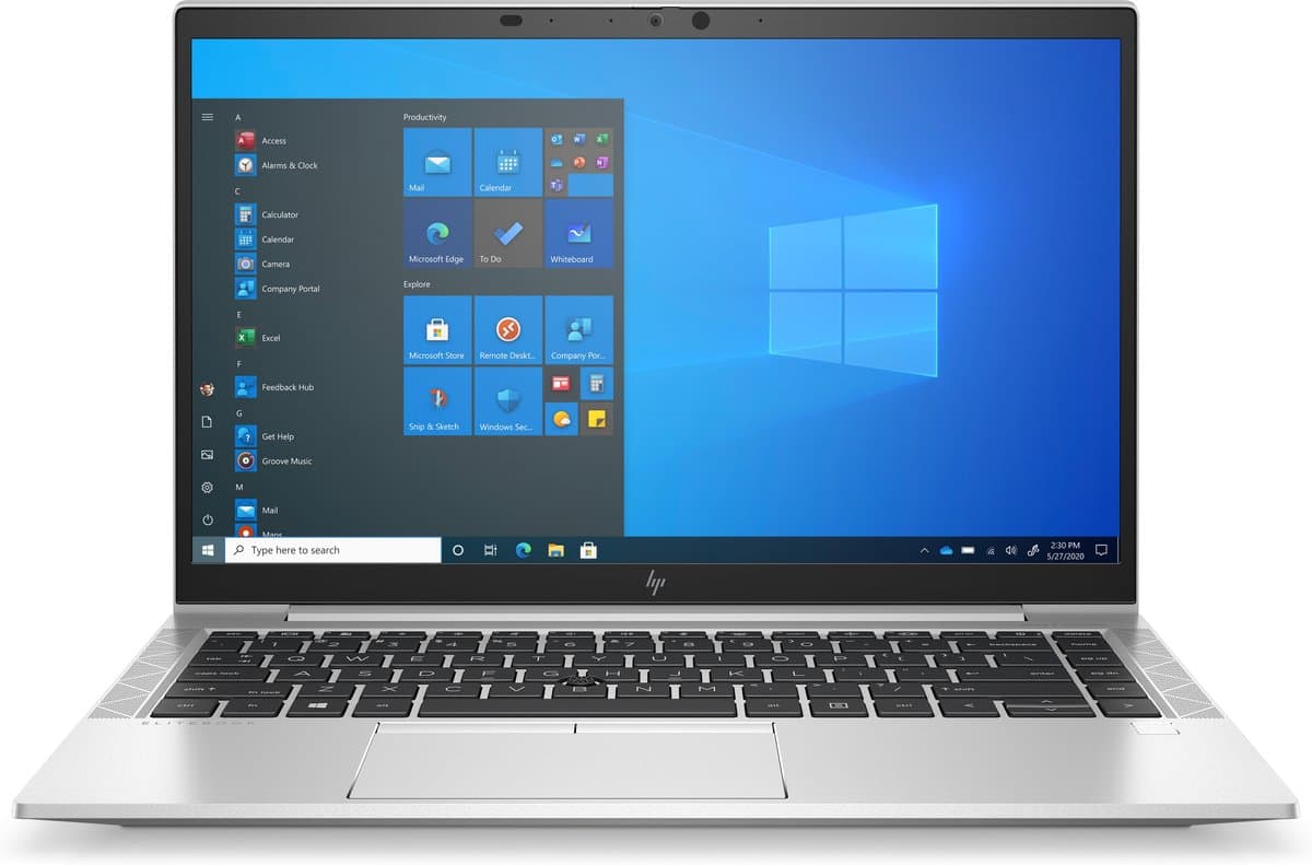 HP EliteBook 845 G8 Notebook PC AMD Ryzen™ 7 PRO 5850U Laptop 35,6 cm (14") Full HD 32 GB DDR4-SDRAM Wi-Fi 5 (802.11ac) Windows 11 Pro — afbeelding 1