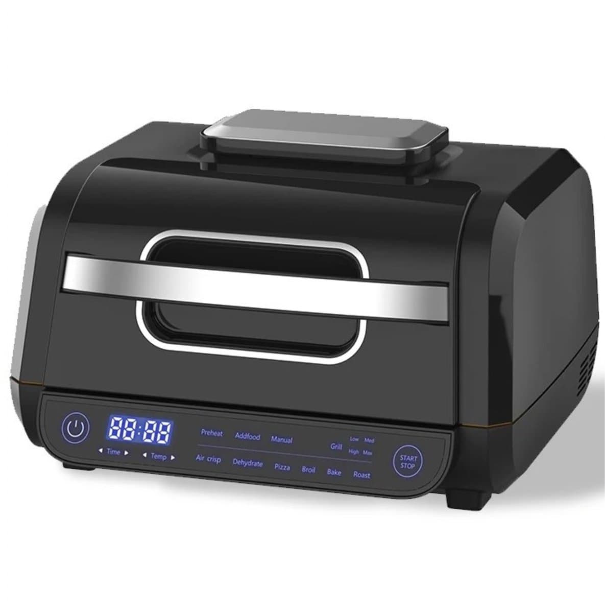 Seth Select Elektrische heteluchtfriteusegrill, Grill, Hetelucht Friteuse, Airfryer, 8-in-1 met een capaciteit van 6 liter, Aanraakbediening — afbeelding 1