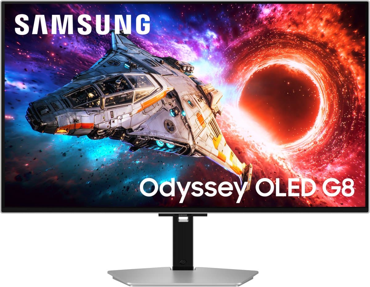 Samsung Odyssey Panta Tendem OLED G8 G80SH LS32HG802SUXEN 4K 240Hz Gaming Monitor - 32 inch — afbeelding 1