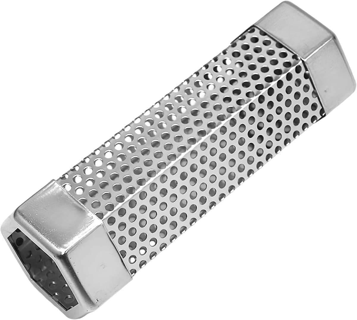 Rookbuis RVS - Hete rookpijp - Barbecue smaak - Geoptimaliseerde smaak - 157 en 204 cm - Zilverkleurig — afbeelding 1