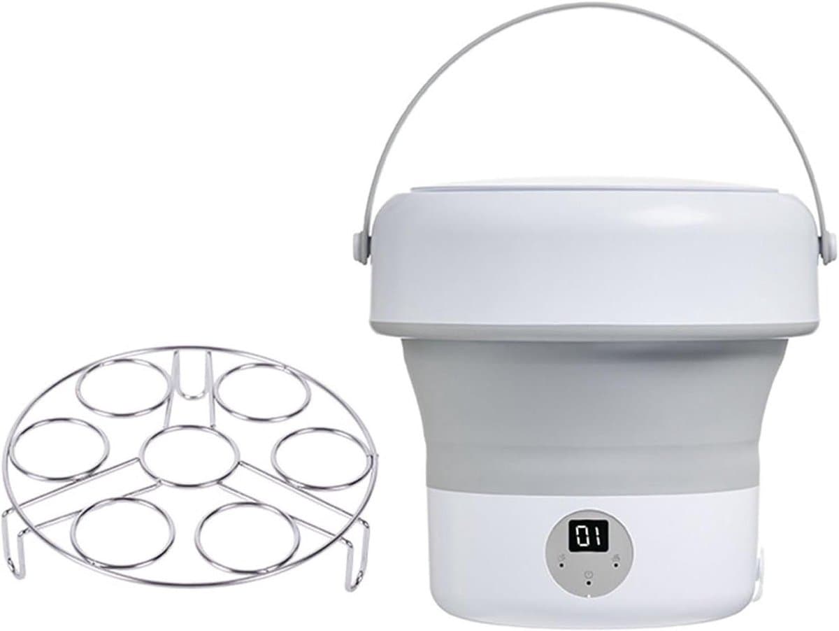 Draagbare Vaatwasser - Opvouwbare Reiniger - Keuken Schoonmaken - Compact Opvouwbaar - 5L Capaciteit - Wit — afbeelding 1