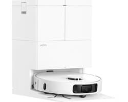 Mova E50 Ultra Robotstofzuiger Wit - Dweilfunctie - Automatisch legen & bijvullen - 30.000 Pa zuigkracht - Grote woning - Tapijt - Parket - Harde vloeren - Huisdierenhaar - Zelfreinigend station - Randreiniging - Grote watertank - Hardnekkig vuil