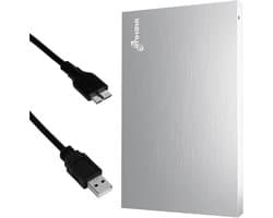 Externe Harde Schijf - Draagbare Opslag - Bestanden Opslaan - Snelle USB 3.0 - 250 GB - Zilver