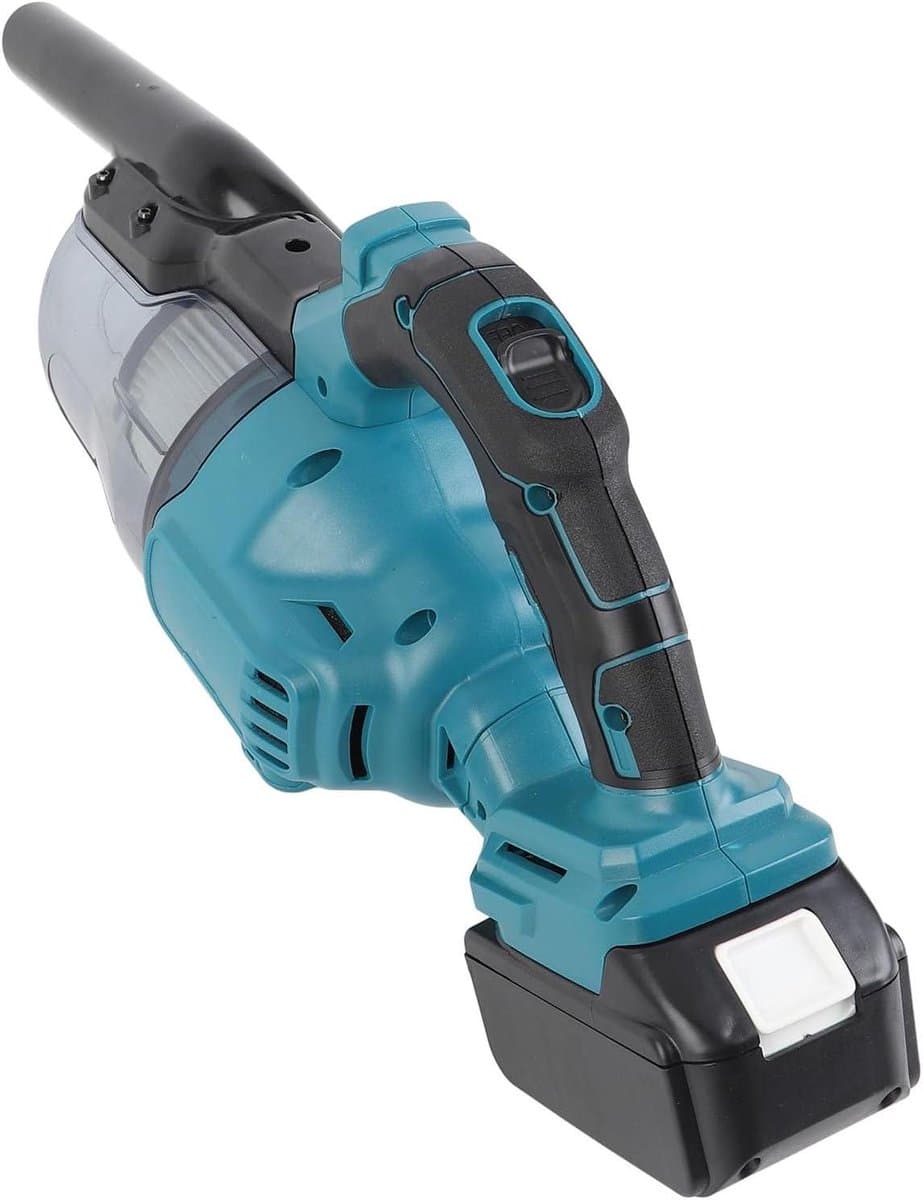 Draadloze Stofzuiger - Handstofzuiger Krachtig - Huishouden Schoonmaken - Werkt met 18V batterij - 700 Ml Stofbak - Zwart — afbeelding 1