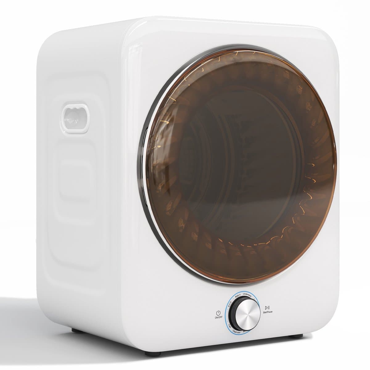 Mini Wasdroger - Compacte Afvoerdroger - Kleine Droogkast - 1350W - 8 Programma's - NTC Sensor - Wandmontage - Kleine Ruimtes - 53,5x42x65 cm - 3kg - Wit — afbeelding 1