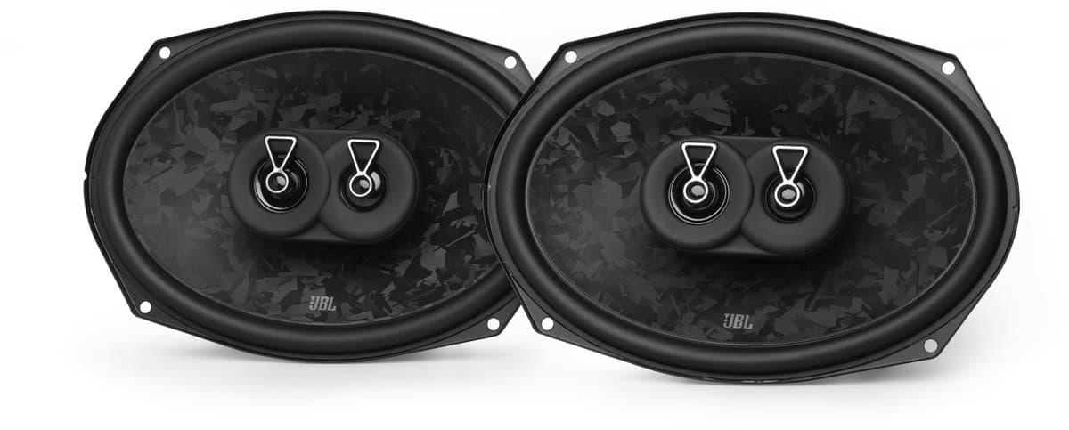 JBL Stage3 968MF Autospeakers – 6x9 inch 3-Weg Coaxiaal – 80W RMS – 640W Piekvermogen – 4 Ohm — afbeelding 1
