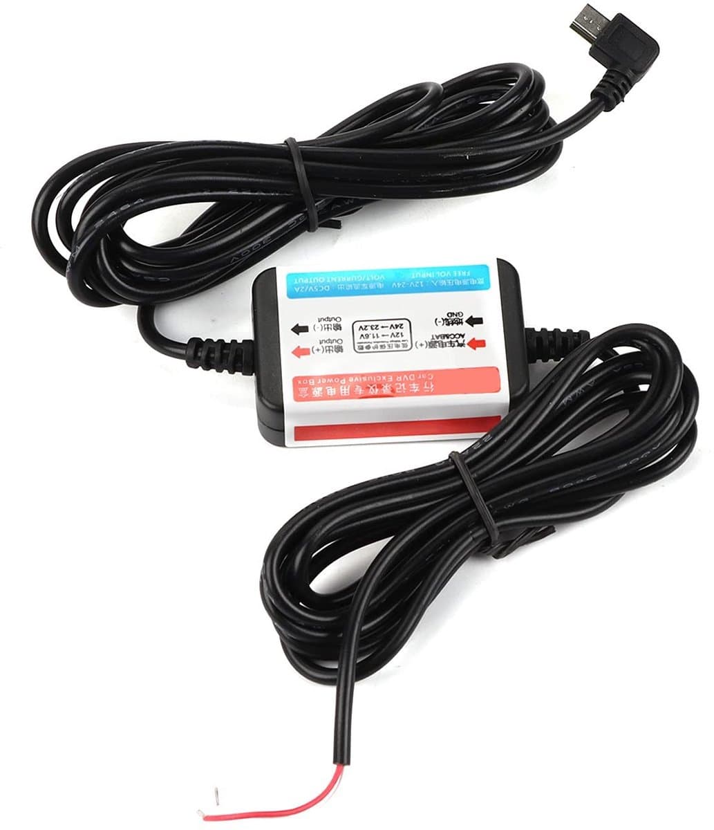 Store_7 - Rigid Car Cable Kit - Dash Camera Kit voor Auto's - 24-uurs Voeding - Zwart - Stabiliteit - Voor Dashcam en GPS - Binnenin de Auto — afbeelding 1