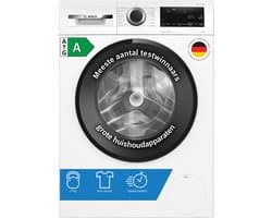 Bosch WGG244ZANL - Serie 6 - Wasmachine met stoom - 1400 rpm - Energielabel A - Iron Assist: vermindert kreukels tot 50% - Bespaar water met ActiveWater Plus