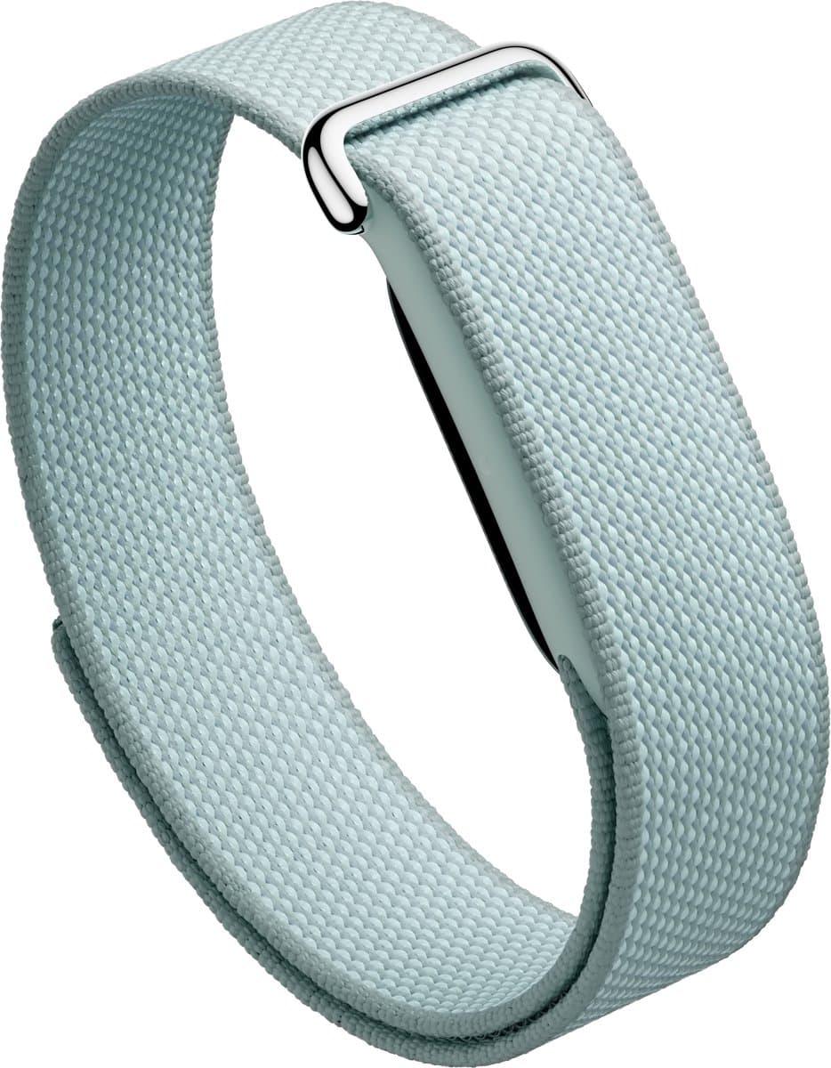 Google Fitbit Air Fog - Activity Tracker - Met Groen/Grijs actiesportbandje met klittenband — afbeelding 1