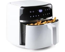 Airfryer - Hete Lucht Friteuse - Gezond Frituren - 8 Liter Capaciteit - 1800 Watt - Wit