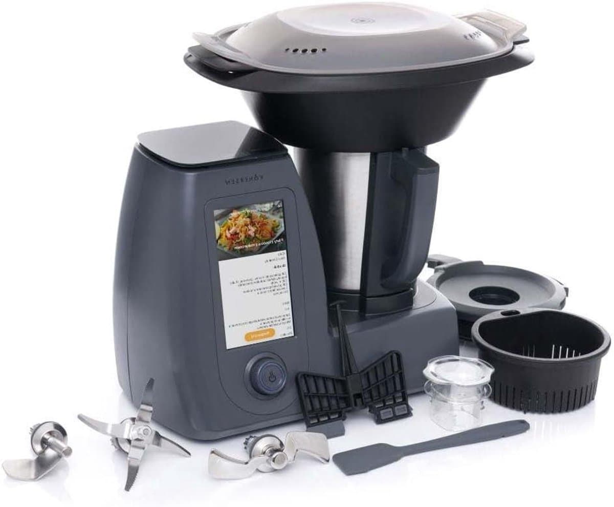 Keukenmachine - Multicooker Robot - Maaltijden Bereiden - 18 Automatische Programma's - 3.3 Liter - Grijs — afbeelding 1