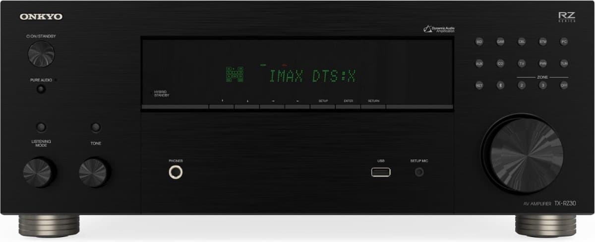 Onkyo TX-RZ30 Surround Receiver, ook geschikt voor Sonos, Klipsch, Roon — afbeelding 1