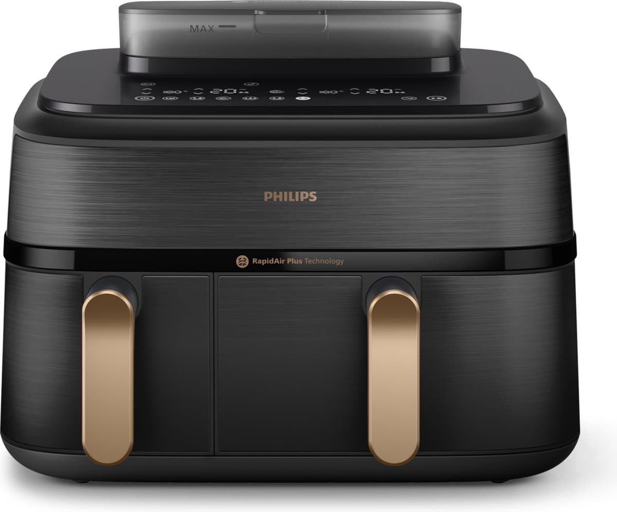 Philips Airfryer 5000 Series Dual Basket NA552/00 — afbeelding 1