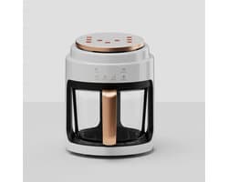 Airfryer - 3L – Heteluchtfriteuse - 1000W – Olievrij Frituren – LED Touchscreen - en 360° Hete Lucht – Voor Gezonder Koken - Veilig in Gebruik - Wit