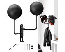 Wandhouder voor Motorhelm en Hoed - Stevige Metalen Ophanging