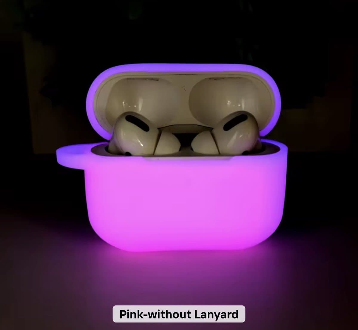 Coverup Hoesje - Geschikt voor AirPods Pro 3 Hoesje - Coverup Siliconen AirPods Case met Sleutelhanger - Pink — afbeelding 1