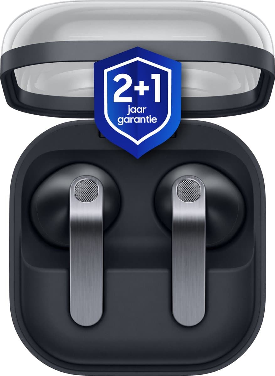 Samsung Galaxy Buds4 - Zwart + 1 jaar extra garantie — afbeelding 1