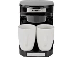 Butler 16100129 - Compact koffiezetapparaat - 2 porseleinen kopjes - 0,25 l - 450 W - Automatische uitschakeling - Zwart