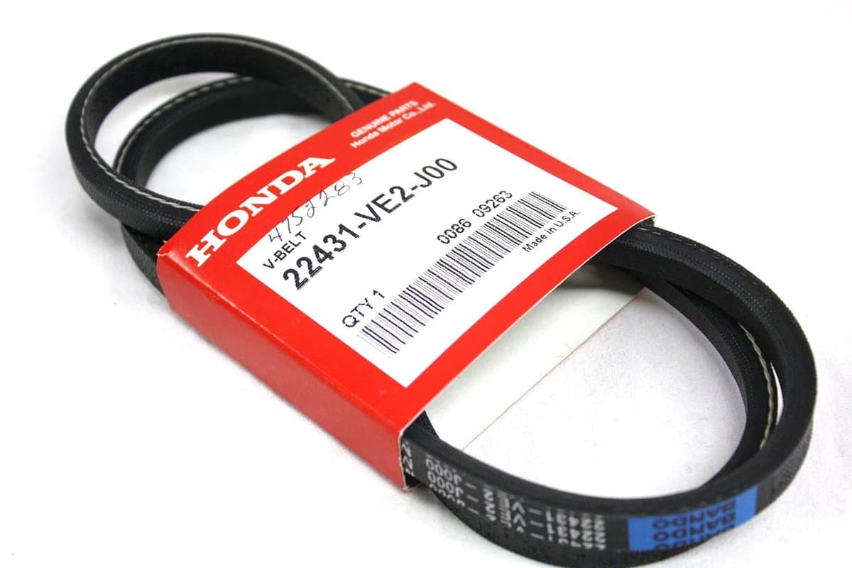 V-riem - Aandrijfriem Grasmaaier - Gazon Onderhoud - Originele Pasvorm - 20x15x1 cm — afbeelding 1