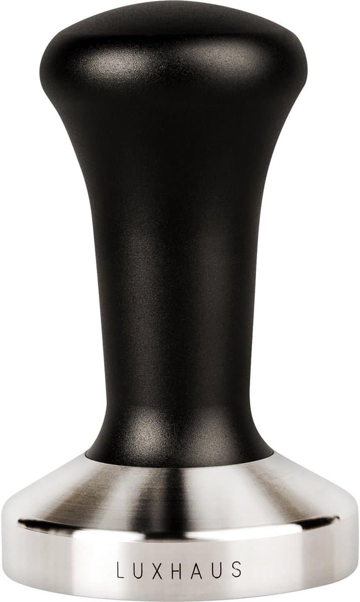 Espresso Tamper 51 mm Plat RVS Basis | Barista Koffiestamper — afbeelding 1