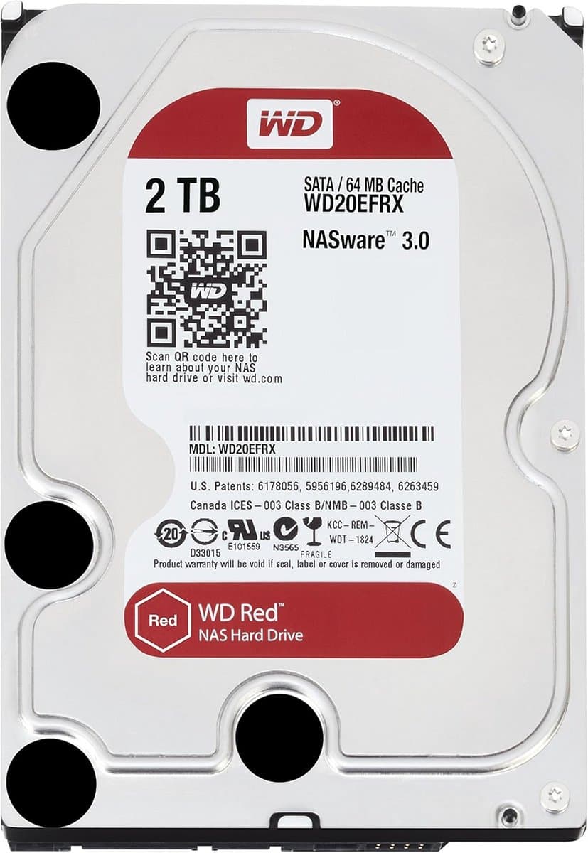 Interne Harde Schijf 3.5 inch SATA 6Gb/s 2TB Opslag — afbeelding 1