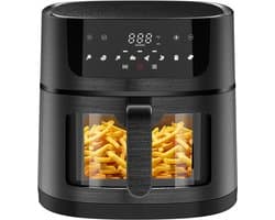 Dewelling AF8007 – 9L XL Heteluchtfriteuse – 1800W Airfryer – Zichtvenster