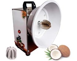 Kokos Raspmachine - Kokosvlokken Maker - Professioneel Gebruik - Instelbare Snelheden - 24x24.5x32cm