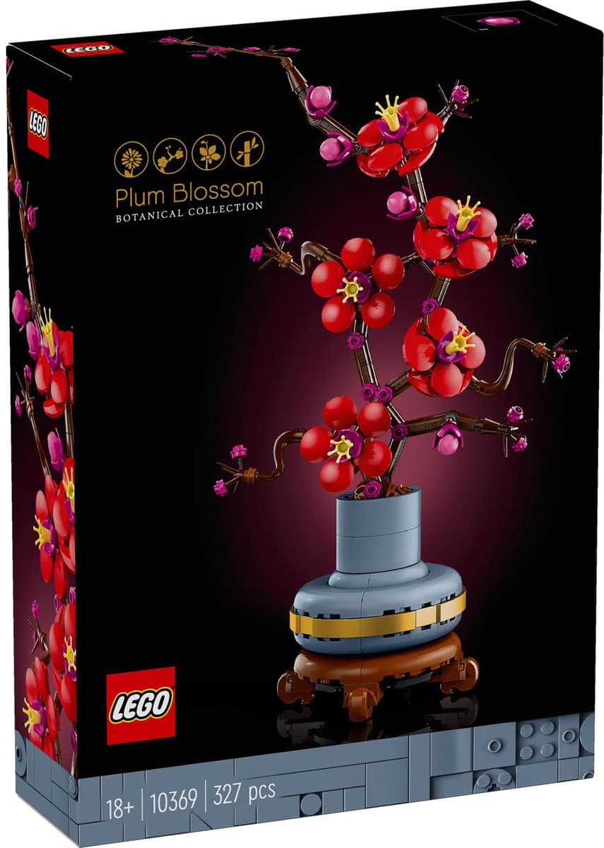 Lego Botanical Collection 10369 Japanse Abrikoos Bouwstenen — afbeelding 1