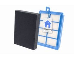 Kleanburg® - Geschikt voor AEG LX7, LX8, ASPC en AUF - Filter set van 2 stuks - Motorfilter en HEPA-filter — afbeelding 1