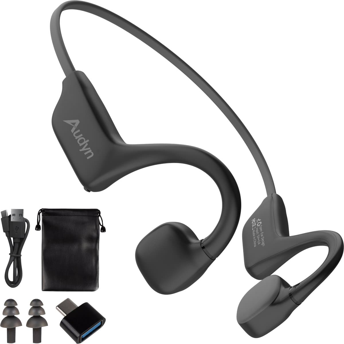 Audyn Bone Rondo - Sport Oordopjes - Bone Conduction Headphone - Bluetooth - Open Ear Oortjes - Draadloos - 9 Uur Batterij — afbeelding 1