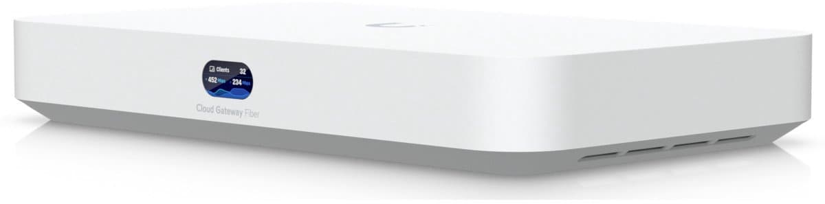 Ubiquiti UCG-Fiber (30W) Netwerkgateway en Controller - 10, 100, 1000, 2500, 10000 Mbit/s — afbeelding 1
