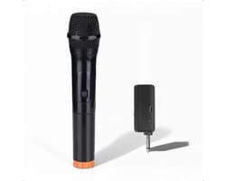Tech Essentials Draadloze Microfoon - USB-C Ontvanger - Karaoke - ASMR - Studio - Geschikt Voor Partybox - 3.5-6.3mm Jack